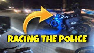 Drag Race With The Police | Jamaican Bike Life 