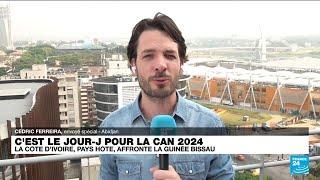 Jour de lancement pour la CAN 2024 • FRANCE 24