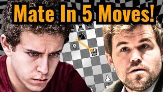 Magnus Carlsen's NUCLEAR Destruction! 5 Move Checkmate SHOCKS Chess Galaxy!