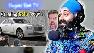 Indian Reaction on Duniya Ki Sab Se Luxury Car Chori Karli | PunjabiReel TV Extra