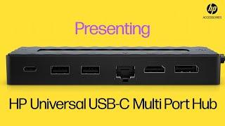 HP Universal USB-C Multiport Hub | A hub that does it all | HP Accessories