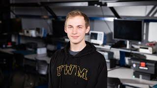 UWM Helped Nick Overcome Self Doubt to Land a Job before Graduation