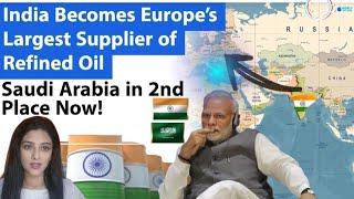 Historic | India beats Saudi Arabia in oil Supply to Europe