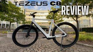 Tezeus C8 Review - Smartes E-Bike aus der Zukunft im Test