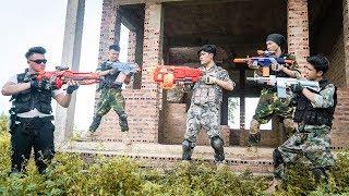 Banana TV : Missile Squadron Skill Nerf Guns Fight High-tech Crime NERF WAR Deceiver