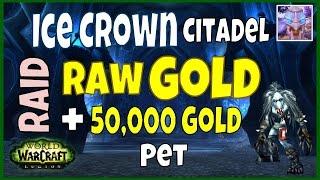 WoW Legion Gold Farm 7.1.5 - Ice Crown Citadel - Raw Gold + Pets