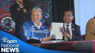 Manitoba Métis Federation signs ‘modern-day treaty’ with Canada | APTN News