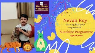 Wordloom Workshops Sunshine Programme- Nevan Roy