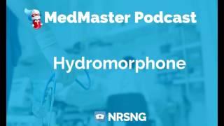 Hydromorphone Nursing Considerations, Side Effects, and Mechanism of Action Pharmacology for Nurses