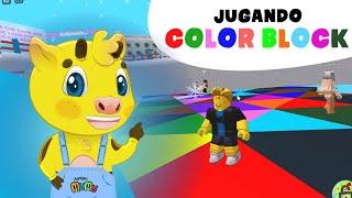 AMIGO MUMU JUEGA COLOR BLOCK ROBLOX