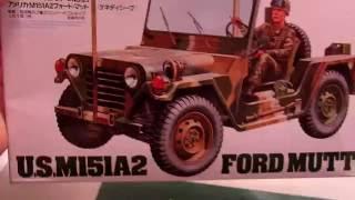 Tamiya US M151A2 Ford Mutt - The assembly - Part 1 of 2