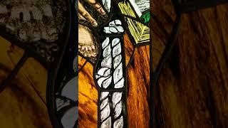 Stained glass window making: Anthony of Padua – Csilla Soós