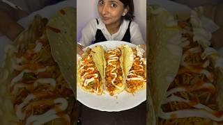 Papad tacos!! Instant recipe! #food #recipe #shorts #youtubeshorts #healthy