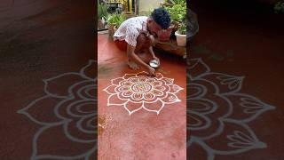 Everything is Azhagu ️ #rangoli #indianartkolam #rangolidesigns #muggulu #kolam #art