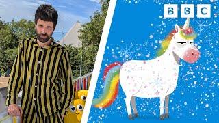 Kasabian's Serge Pizzorno reads 'Unicorns Don't Love Sparkles' | CBeebies