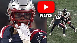 Christian Gonzalez NFL Debut  Patriots vs Texans Preseason Highlights Week 1.. 