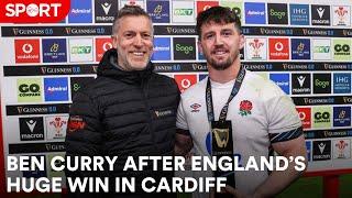 Player of the Match Ben Curry on England's hammering of Wales