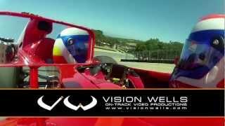 Ferrari Racing Days Laguna Seca - F1 Test Driver: Marc Gene - RECORD SETTING LAP!