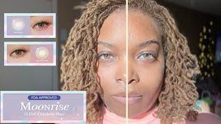 The Best Contacts to Start 2024? Moonrise Collection Try-On| Olens