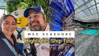 MSC Seashore Highlight Tour: A Must-See Look Inside!