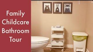 Family childcare/daycare bathroom tour