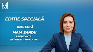 Специальный выпуск на русском языке с Майей Санду, президентом Республики Молдова