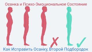 Как Перестать Горбиться?Осанка|Второй Подбородок| Лишний Вес| Холка| Как Избавиться? Александр Брут.