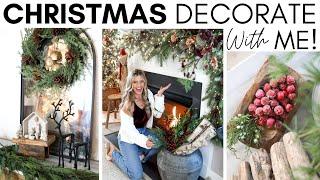 CHRISTMAS DECORATE WITH ME || HOLIDAY DECORATING IDEAS || CHRISTMAS DECORATING IDEAS 2023