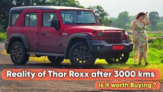 Reality of Thar Roxx After 3000 Kms - Mileage/Comfort/Power