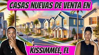 Casas NUEVAS En Kissimmee Florida! Construccion Nueva Cerca Del Turnpike!