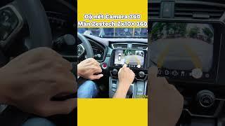 Độ nét Camera 360 Màn Zestech Zx10 Cao cấp | Honda CRV #thanhphatauto #hondacrv #zestech #camera360