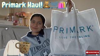 Huge PRIMARK Haul!🩵i got such cute stuff, affordable pieces! #youtube #vlog #haul #primark #london