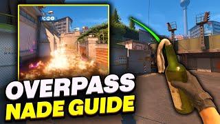 CS2 Overpass Nades That EVERYONE SHOULD KNOW!