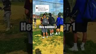 FAKE COLLEGE BASEBALL SCOUT PRANK!