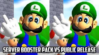 ⭐ Super Mario 64 PC Port - Render96 HD Model Pack v1.4.2 Comparison