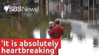 Queensland's flood death toll has risen to eight as Brisbane River peaks | SBS News