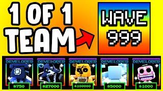 FULL TEAM of DEVELOPER ENCHANTS in Five Nights TD??