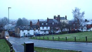 Marlborough, Wiltshire on a Snowy Winter Day | Stonebridge Reserve to Marlborough College