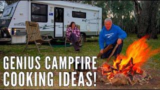 GENIUS Campfire Cooking Ideas! | DIY BBQ Grill