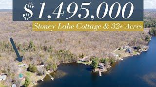 SOLD! | 276 Fire Route #4 | Stoney Lake Cottage & 32+ Acres of Forested Property