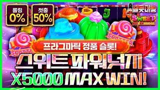 슬롯 ‍ 슬롯머신 X5,000배 MAX WIN  당첨프라그마틱 정품슬롯 슬롯대왕  SWEET POWERNUDGE : 스위트 파워넛지