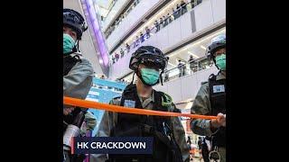 Hong Kong activists arrested under new security law