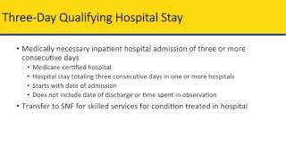 Skilled Nursing Facility Benefits Training