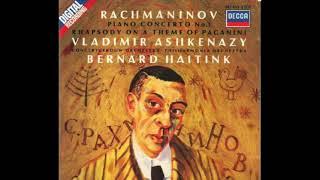 Rachmaninov:  Rhapsody on a Theme of Paganini. Vladimir Ashkenazy and the Philharmonia Orchestra.