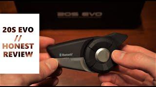 SENA 20S EVO Bluetooth Motorcycle Headset // Honest Review