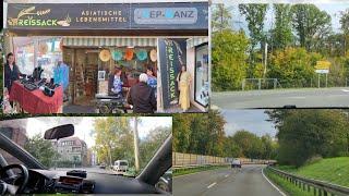 Driving from Mühlhausen to Östringen Reissack-Asiatische Store Street View by Car 