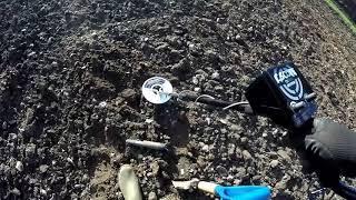 XP DEUS V CSCOPE CS1MX DEPTH TEST - HAMMERED COIN