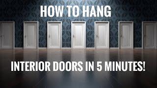 How-To Install Interior Doors! #tutorial #diy #easy