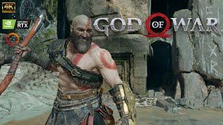 God of War PC 4k Ultra RTX3070 + Ryzen 5800x Gameplay/Benchmark