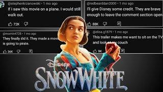 Snow White Trailer, But It's Just Disney Getting Cooked in the Comments